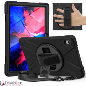 Smūgiams atsparus 360 dėklas su dirželiu (Lenovo tab P11 J606f/P11 Plus J616F)